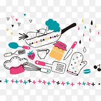 矢量厨房用品-空若网 矢量厨房用品-空若网