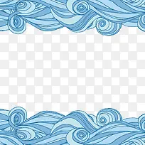 矢量扁平化水浪-空若网 矢量扁平化水浪-空若网