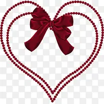 爱心蝴蝶结-空若网 爱心蝴蝶结-空若网