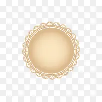 圆形黄色对称矢量-空若网 圆形黄色对称矢量-空若网