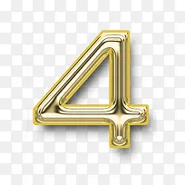 黄金字母数字4-空若网 黄金字母数字4-空若网