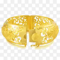 周生生黄金手镯足金通花龙凤婚嫁-空若网 周生生黄金手镯足金通花龙凤婚嫁-空若网
