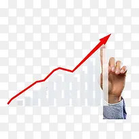 手指指着红色箭头数据-空若网 手指指着红色箭头数据-空若网