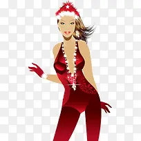 圣诞节打扮性感美女-空若网 圣诞节打扮性感美女-空若网