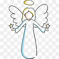 手绘天使-空若网 手绘天使-空若网