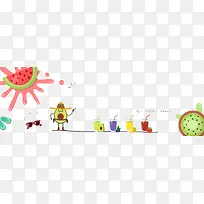 夏日冰饮卡通手绘-空若网 夏日冰饮卡通手绘-空若网