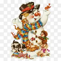 可爱雪人-空若网 可爱雪人-空若网