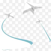 白色纸飞机背景-空若网 白色纸飞机背景-空若网