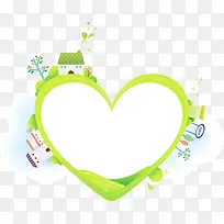 花边爱心小房子-空若网 花边爱心小房子-空若网