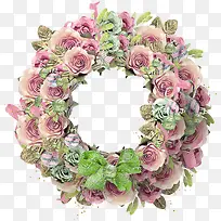 粉色花环-空若网 粉色花环-空若网