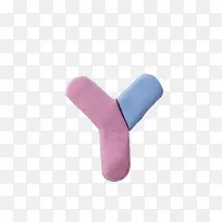 橡皮泥立体字母免抠素材-空若网 橡皮泥立体字母免抠素材-空若网