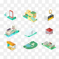 扁平化卡通影视人物-空若网 扁平化卡通影视人物-空若网