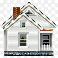 白色小房屋-空若网 白色小房屋-空若网