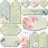 复古标签设计素材-空若网 复古标签设计素材-空若网