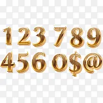 金色木纹数字矢量图-空若网 金色木纹数字矢量图-空若网