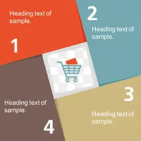 创意矩形色块分割并列关系图-空若网 创意矩形色块分割并列关系图-空若网