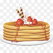 蛋糕糕点海报矢量素材-空若网 蛋糕糕点海报矢量素材-空若网