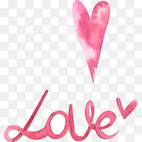 情人节水墨爱心素材-空若网 情人节水墨爱心素材-空若网