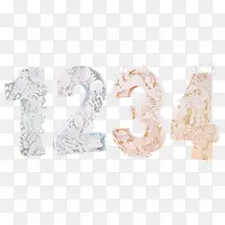 创意剪纸数字符号-空若网 创意剪纸数字符号-空若网