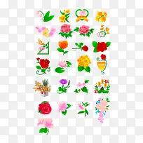 粉色荷花矢量图-空若网 粉色荷花矢量图-空若网