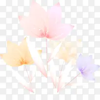 手绘促销荷花-空若网 手绘促销荷花-空若网