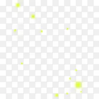 绿色光点发光特效漂浮-空若网 绿色光点发光特效漂浮-空若网