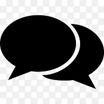 微信黑色标志-空若网 微信黑色标志-空若网