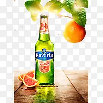 木板上的饮料和橙子树-空若网 木板上的饮料和橙子树-空若网