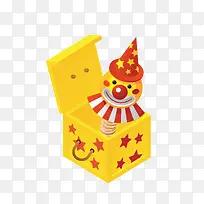 矢量卡通小丑玩具-空若网 矢量卡通小丑玩具-空若网