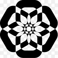 黑白装饰图案-空若网 黑白装饰图案-空若网