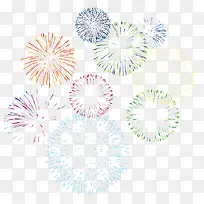 春节美丽多彩烟花-空若网 春节美丽多彩烟花-空若网