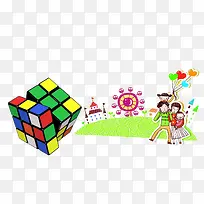 卡通人物 卡通背景 装饰图案-空若网 卡通人物 卡通背景 装饰图案-空若网