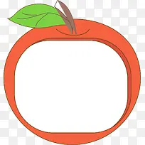 红色苹果边框-空若网 红色苹果边框-空若网
