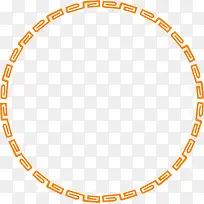 圆形新年圆环创意-空若网 圆形新年圆环创意-空若网