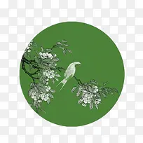 小鸟风景装饰-空若网 小鸟风景装饰-空若网