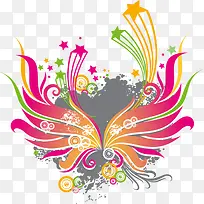 欧式花纹对称纹样-空若网 欧式花纹对称纹样-空若网