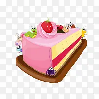 蛋糕和昆虫-空若网 蛋糕和昆虫-空若网