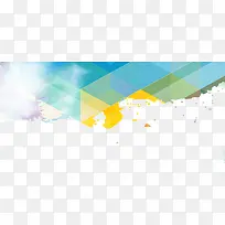 彩色几何装饰-空若网 彩色几何装饰-空若网