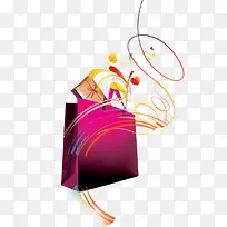 礼盒彩色线条-空若网 礼盒彩色线条-空若网