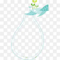 蓝色灯泡边框-空若网 蓝色灯泡边框-空若网