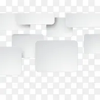 白色几何图形-空若网 白色几何图形-空若网