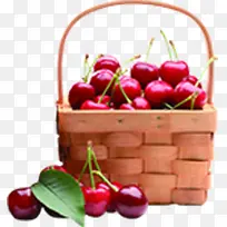 果实樱桃水果花篮-空若网 果实樱桃水果花篮-空若网