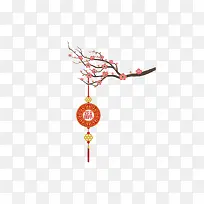 梅花树枝-空若网 梅花树枝-空若网