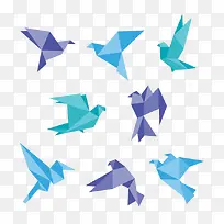 彩色纸鸽-空若网 彩色纸鸽-空若网