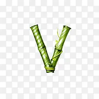竹子字母v-空若网 竹子字母v-空若网