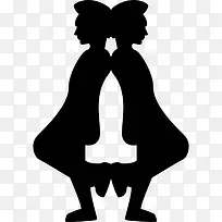 双子星座图标-空若网 双子星座图标-空若网