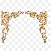 木质对称龙形浮雕-空若网 木质对称龙形浮雕-空若网