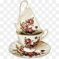 白色花纹杯子图案-空若网 白色花纹杯子图案-空若网