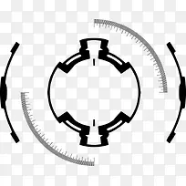 水墨卷轴素材水墨按钮素材 几何-空若网 水墨卷轴素材水墨按钮素材 几何-空若网