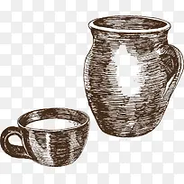 瓶子杯子-空若网 瓶子杯子-空若网